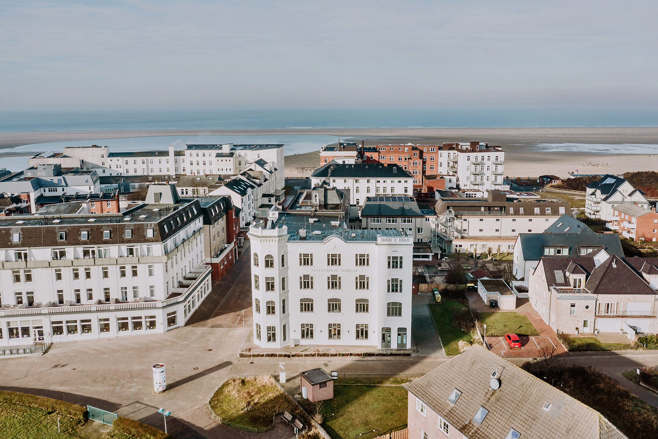 Seehotel Borkum direkt am Strand – Inselhotel Nordsee